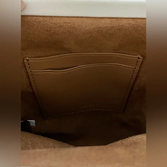 Coach Nora White Leather Cherry Kisslock Frame Crossbody - Picture 12 of 14